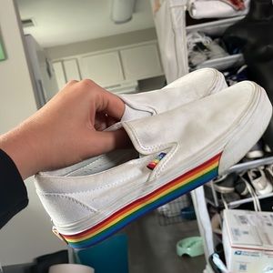 vans pride rainbow sole